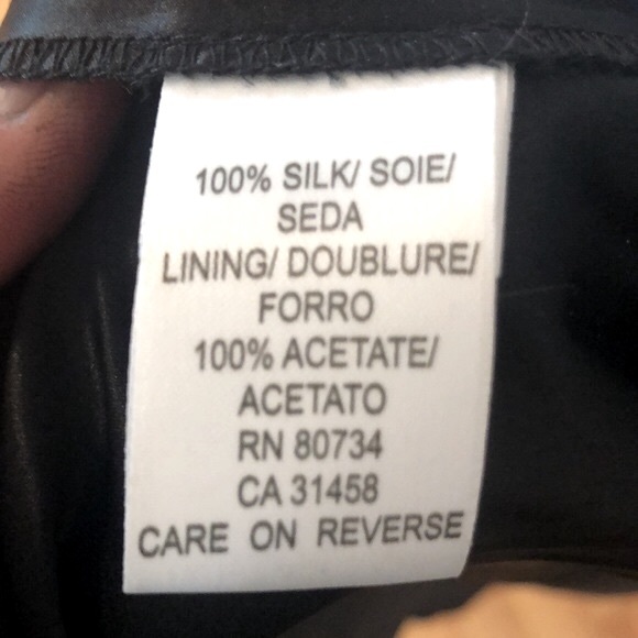 BCBG Silk Black Sexy Leg Slit XS Dress - Picture 12 of 12